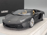 Modellautos 1:43 Looksmart Lamborghini Aventador Roadster LP 700-4  Black OVP