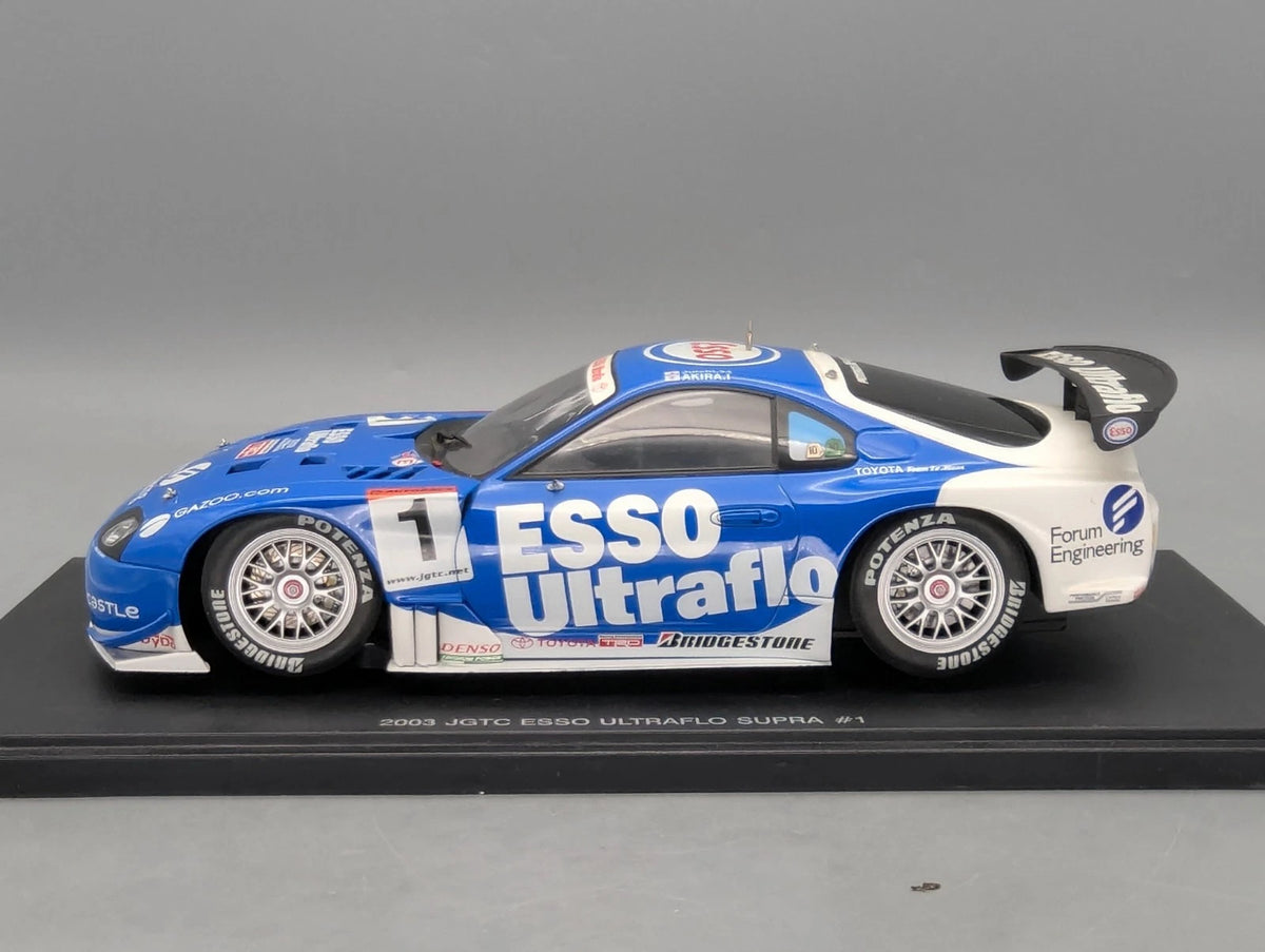 Modellautos 1:18 Autoart 80315 Toyota Supra JGTC 2003 Esso Ultraflo #1 mit OVP