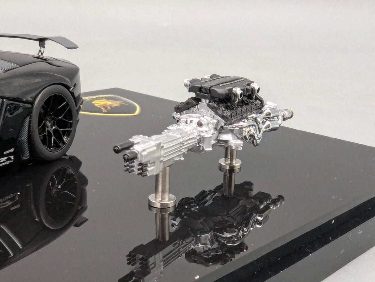 Eidolon Make Up 1:43 Lamborghini Aventador LP760-2 Engine Set Oakley Black OVP