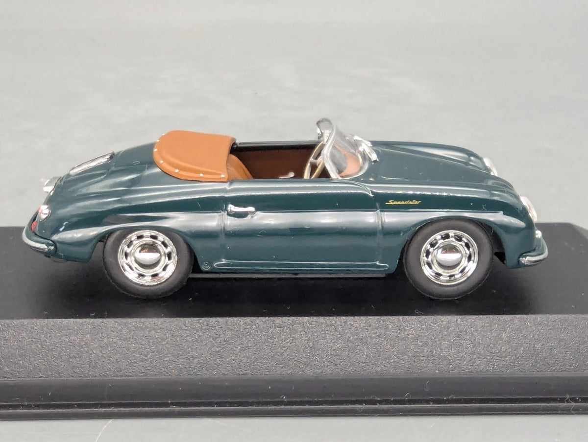 Modellautos 1:43 Minichamps Porsche 356 Speedster 1956 Fjord Green OVP