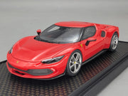 Modellautos 1:43 BBR Concept43 Ferrari 296 GTB Rosso Corsa 322 Ltd 222/300 OVP