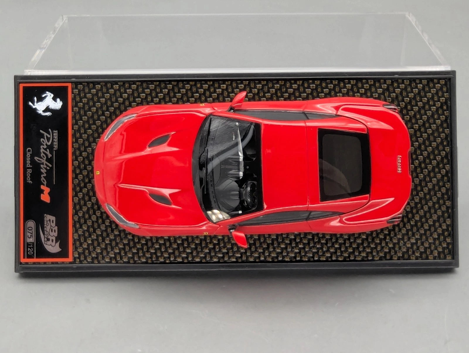 Modellautos 1:43 BBR Concept43 Ferrari Portofino M Spider CLOSED ROOF 75/120 OVP