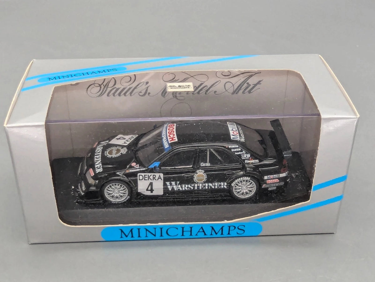 Modellautos 1:43 Minichamps Mercedes Benz C Klasse DTM 1996 #4 AMG A. Grau OVP
