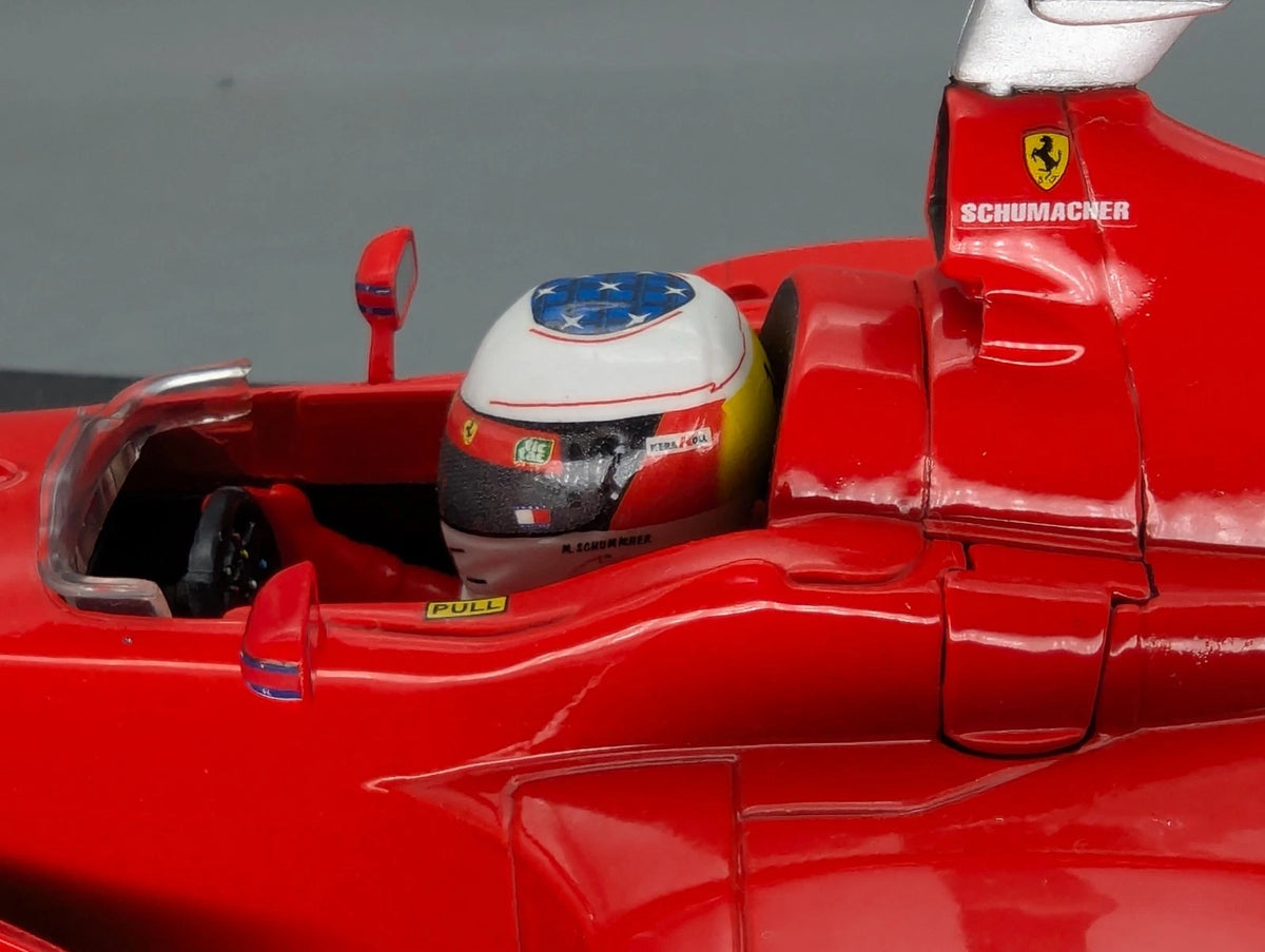 Modellautos 1:18 Hot Wheels Racing 26697 Ferrari F1-2000 #3 M Schumacher OVP