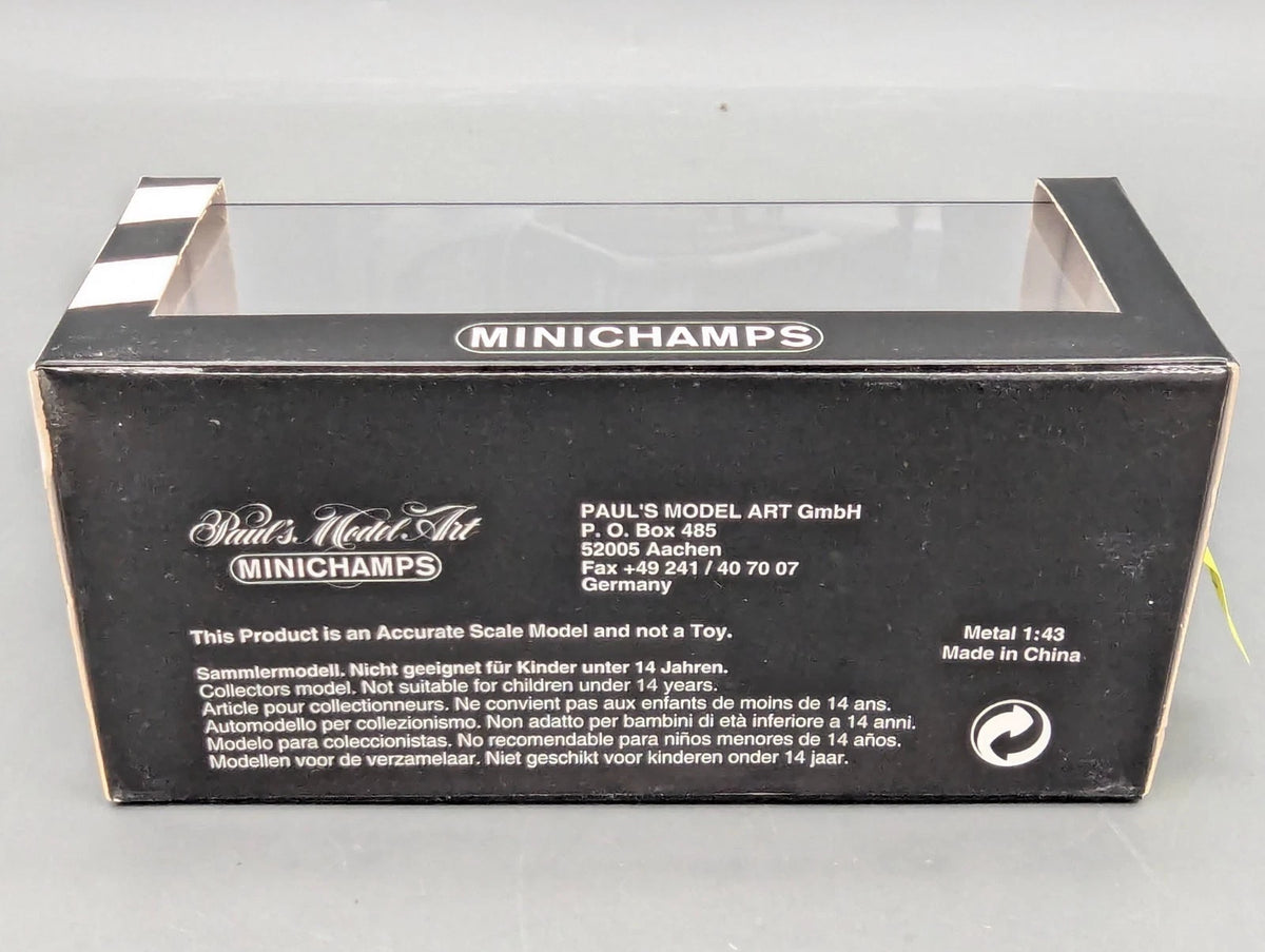 Modellautos 1:43 Minichamps Opel Calibra V6 ITC 1996 Designstudie J.J. Letho OVP