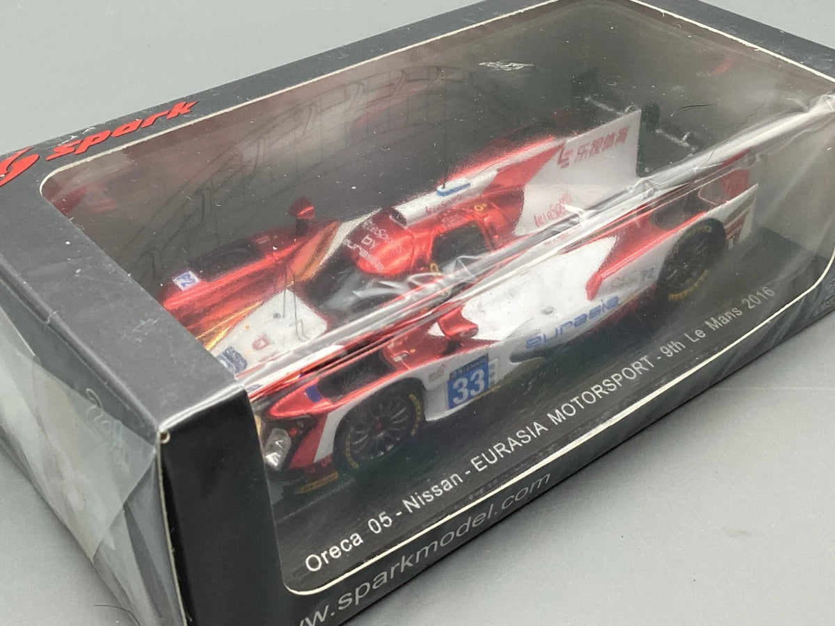 Modellautos 1:43 Spark Oreca 05 Nissan Eurasia LM 2016 #33 OVP ungeöffnet