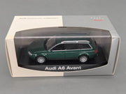 Modellautos 1:43 Minichamps Audi A6 Avant Grün Metallic mit Dealer OVP