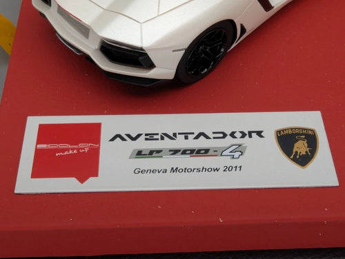 Eidolon Make Up 1:43 Lamborghini 50 Anniv. 2tlg Set Reventon Rd. + Aventador OVP