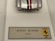 Modellautos 1:43 DMH Ferrari 250 SWB 1959 Silver flag version limitiert 4/10+OVP