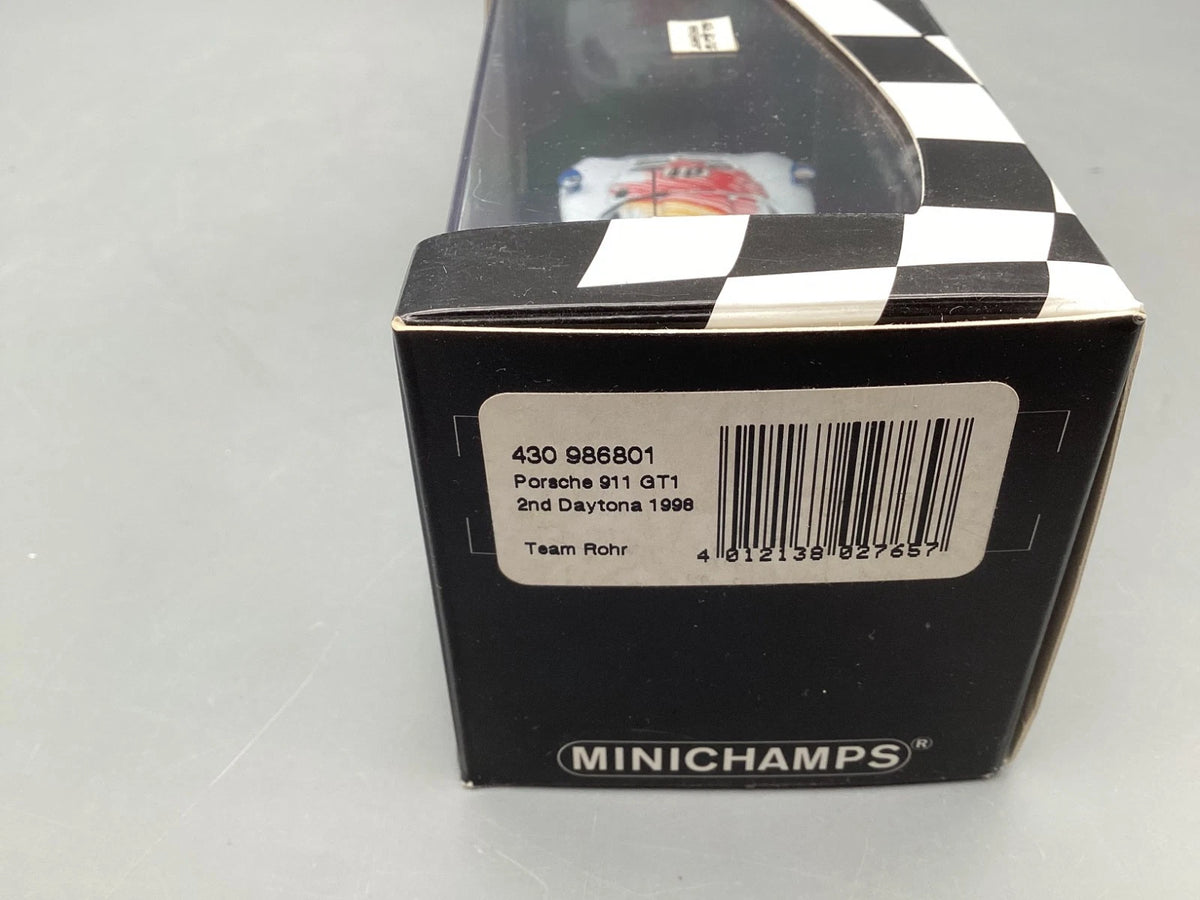 Modellautos  1:43 Minichamps Porsche 911 GT1 Daytona Team Rohr #01 mit OVP