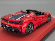 Modellautos 1:43 BBR Concept43 Ferrari 488 Pista Spider RHD Rot Ltd 01/20 OVP