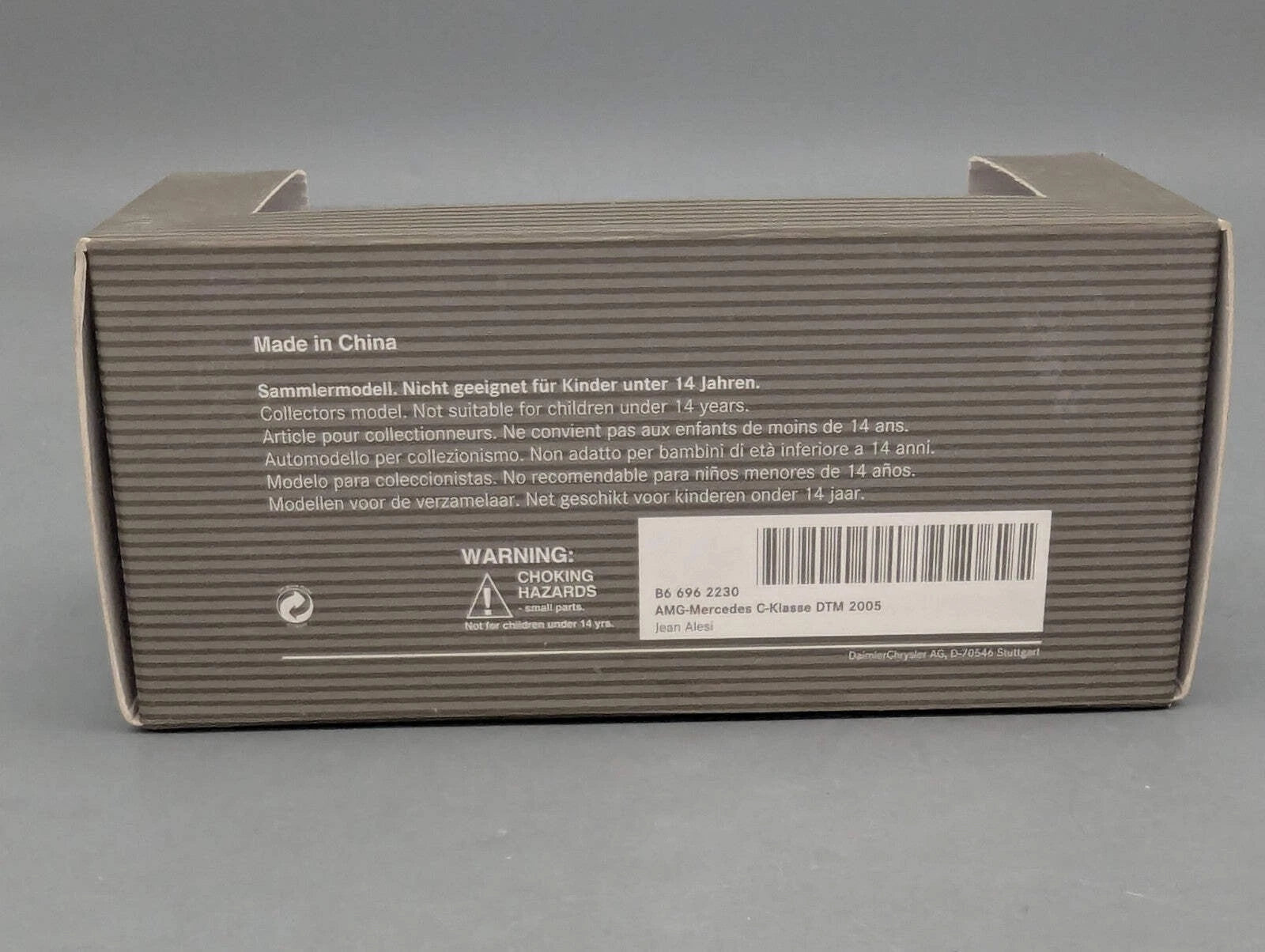 Modellautos 1:43 Minichamps AMG Mercedes Benz C-Klasse DTM 2005 #4 J. Alesi OVP