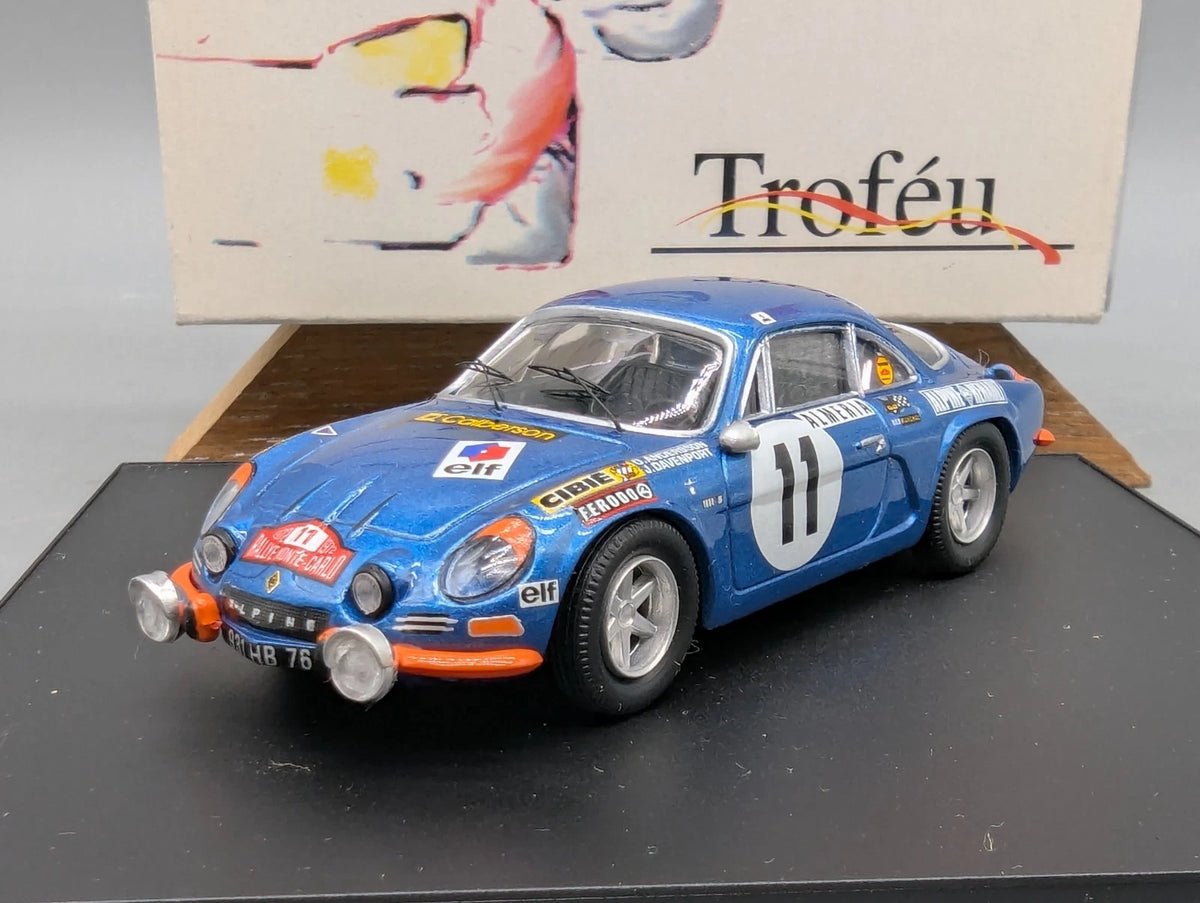 Modellautos 1:43 Trofeu Alpine Renault A110 Rallye Monte Carlo 1972  #11 OVP