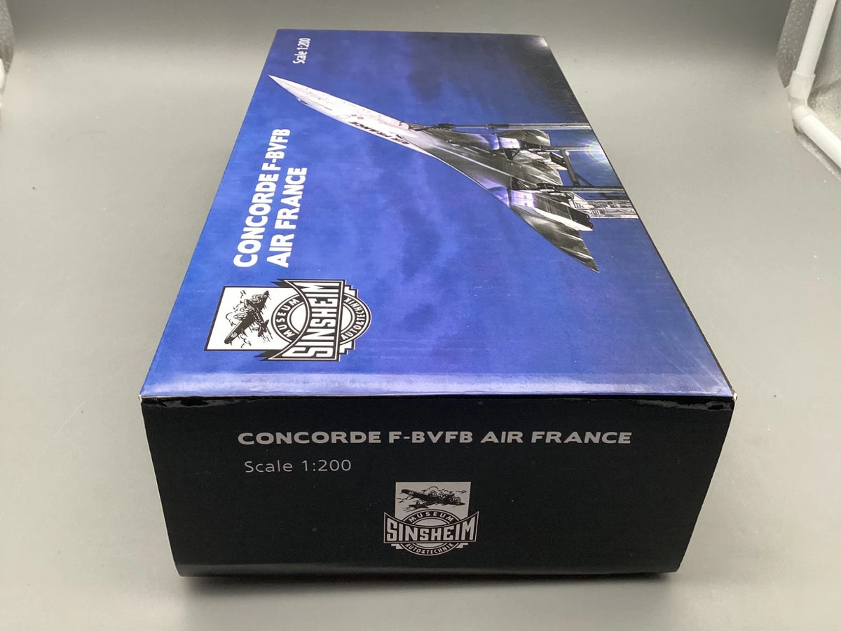 Flugzeug Modell 1:200 Limox Museum Sinsheim Concorde F-BVFB Air France mit OVP
