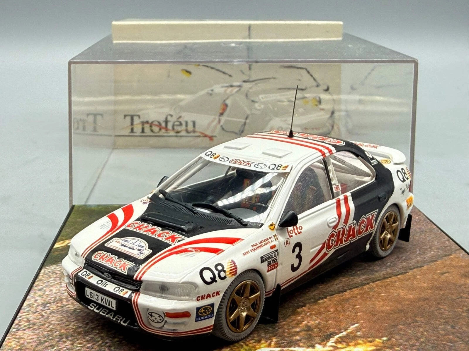 Modellautos 1:43 Trofeu Subaru Impreza Crack Boucles Spa 1995 #3 mit OVP