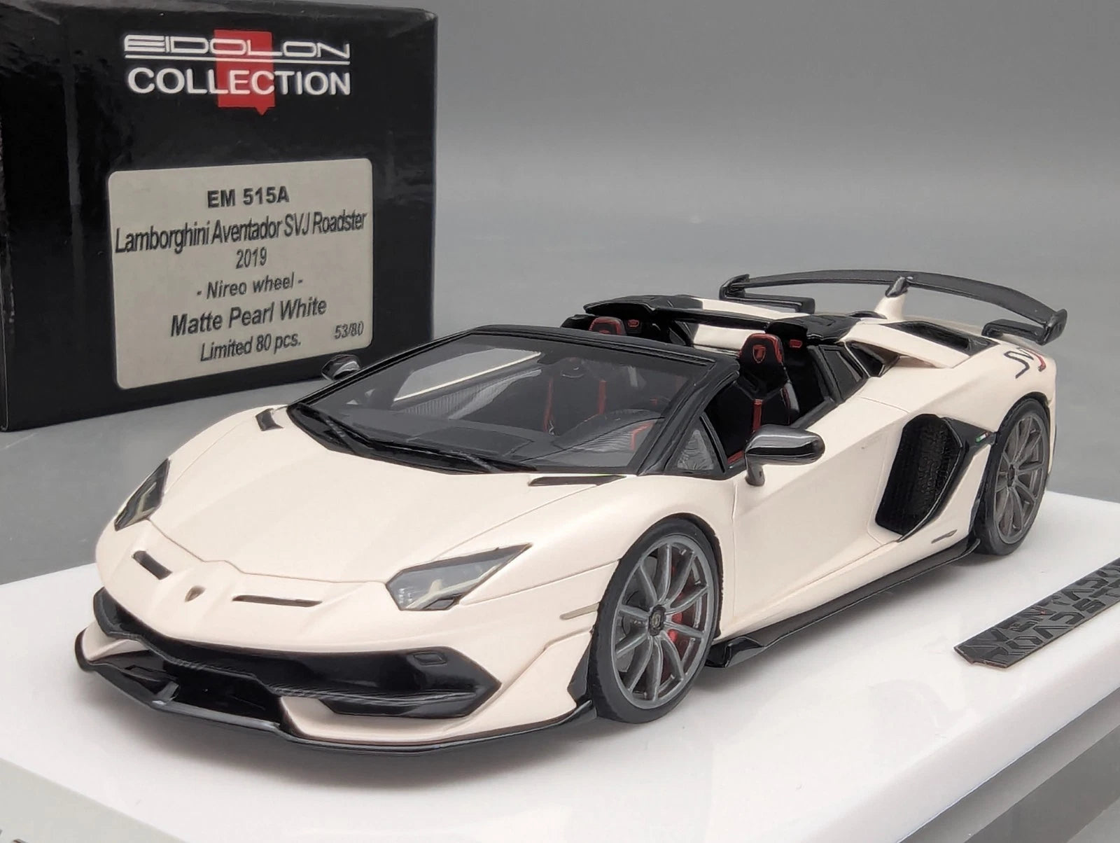 Eidolon Make Up 1:43 Lamborghini Aventador SVJ Roadster 2019 Limited 53/80 OVP