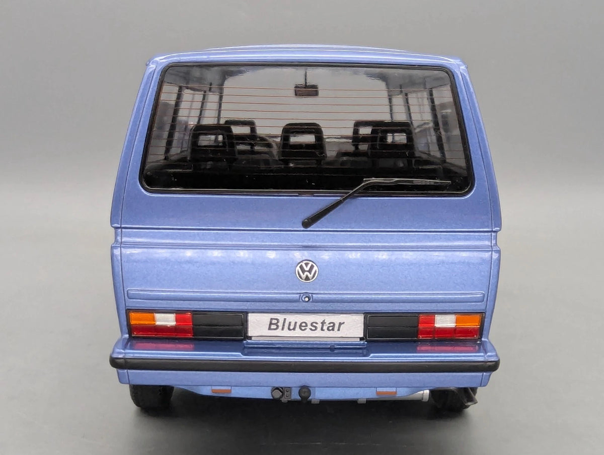 Modellautos 1:18 KK-Scale Volkswagen VW T3 Bus Bluestar mit OVP