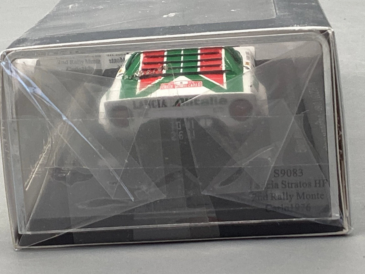 Modellautos 1:43 Spark Lancia Stratos HF 2nd Rally Monte Carlo 1976 #6 mit OVP