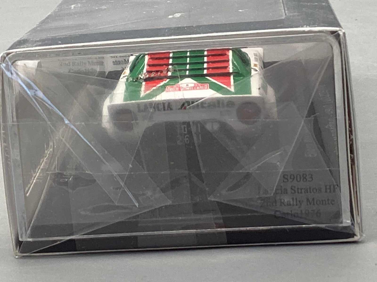 Modellautos 1:43 Spark Lancia Stratos HF 2nd Rally Monte Carlo 1976 #6 mit OVP