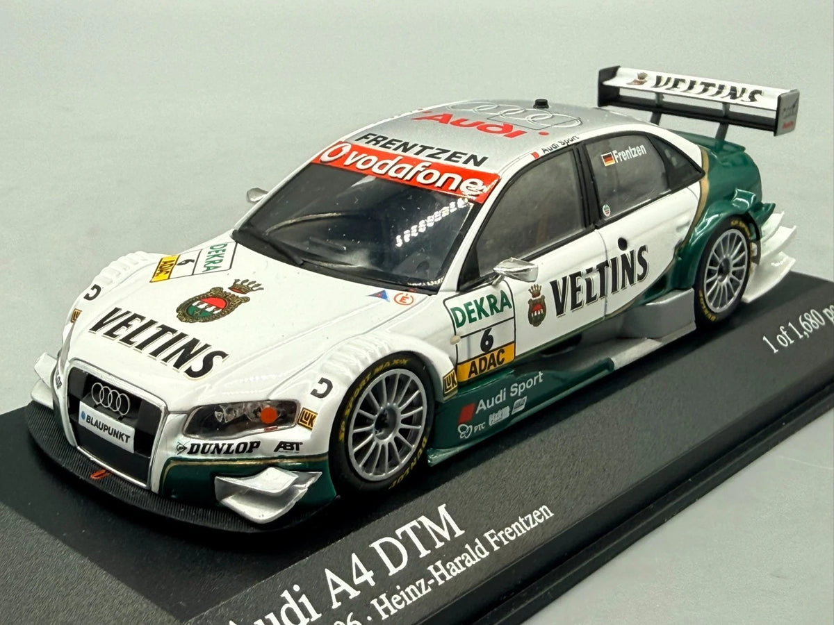 Modellautos 1:43 Minichamps Audi A4 DTM 2006 #6 mit OVP