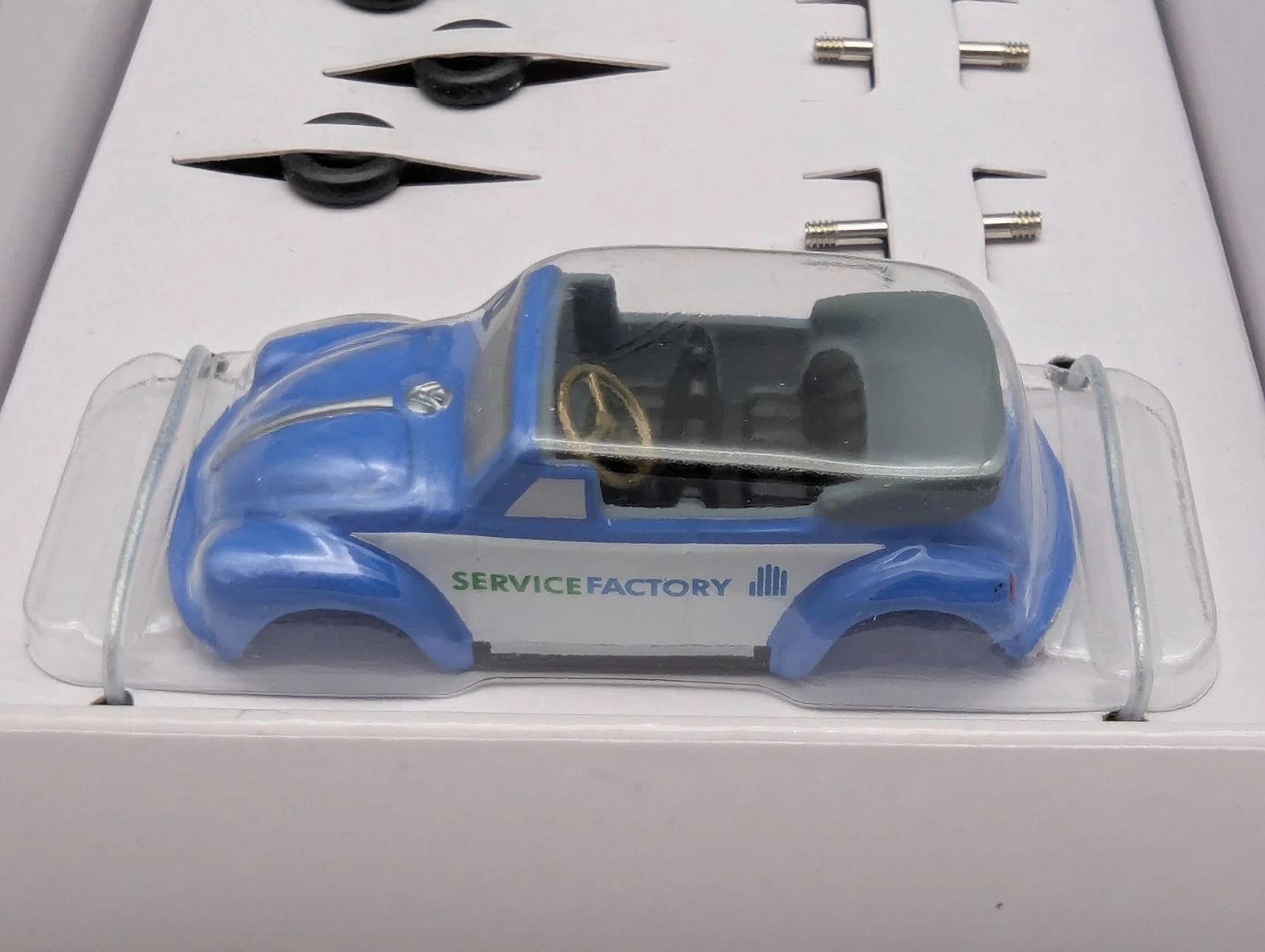 Modellautos 1:90 Schuco Montage Piccolo Volkswagen VW Käfer Cabrio Monteur OVP