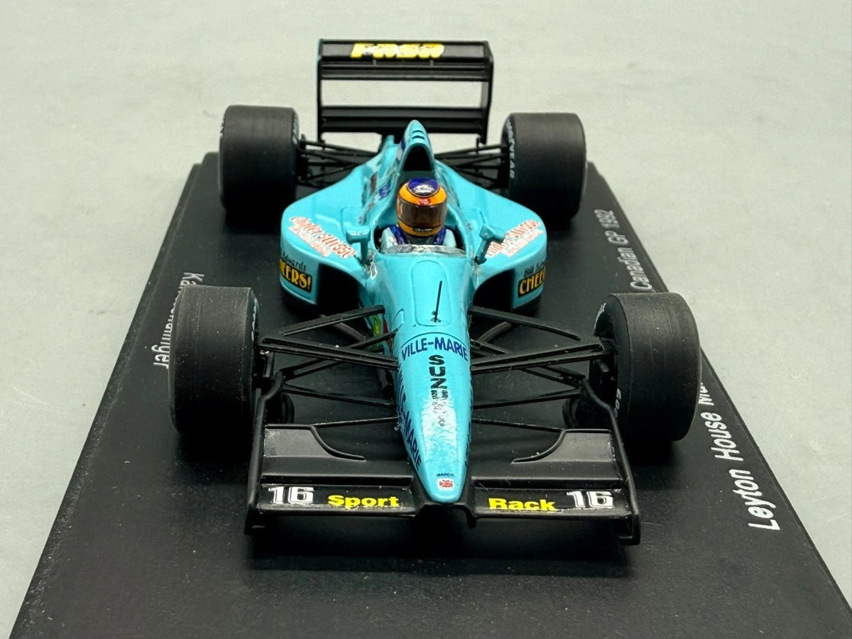 Modellautos 1:43 Spark Layton House March CG911 #16 Canadian GP 1992 mit OVP