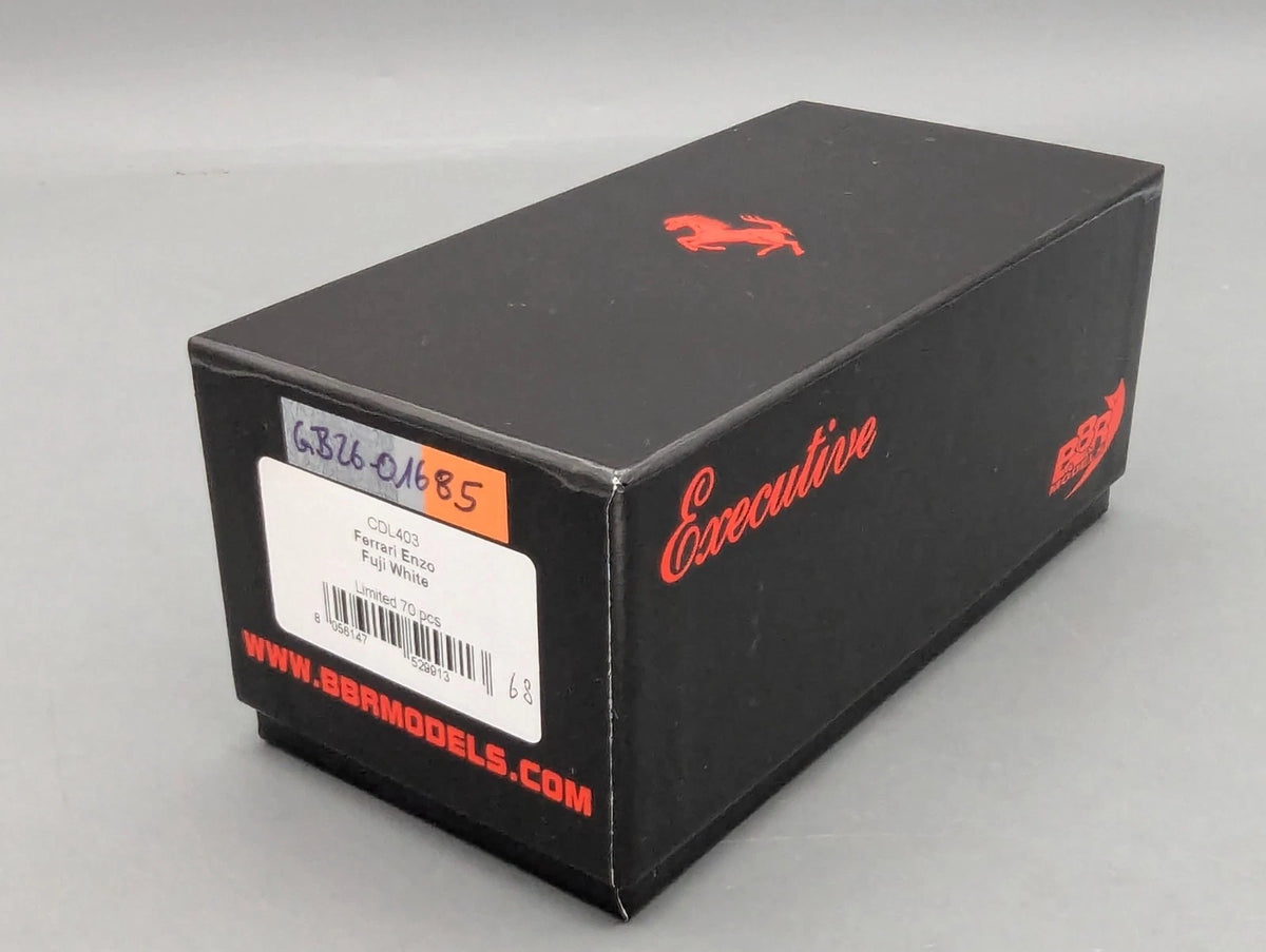 Modellautos 1:43 BBR Executive Calsito Ferrari EnzoFuji White Ltd 68/70 OVP