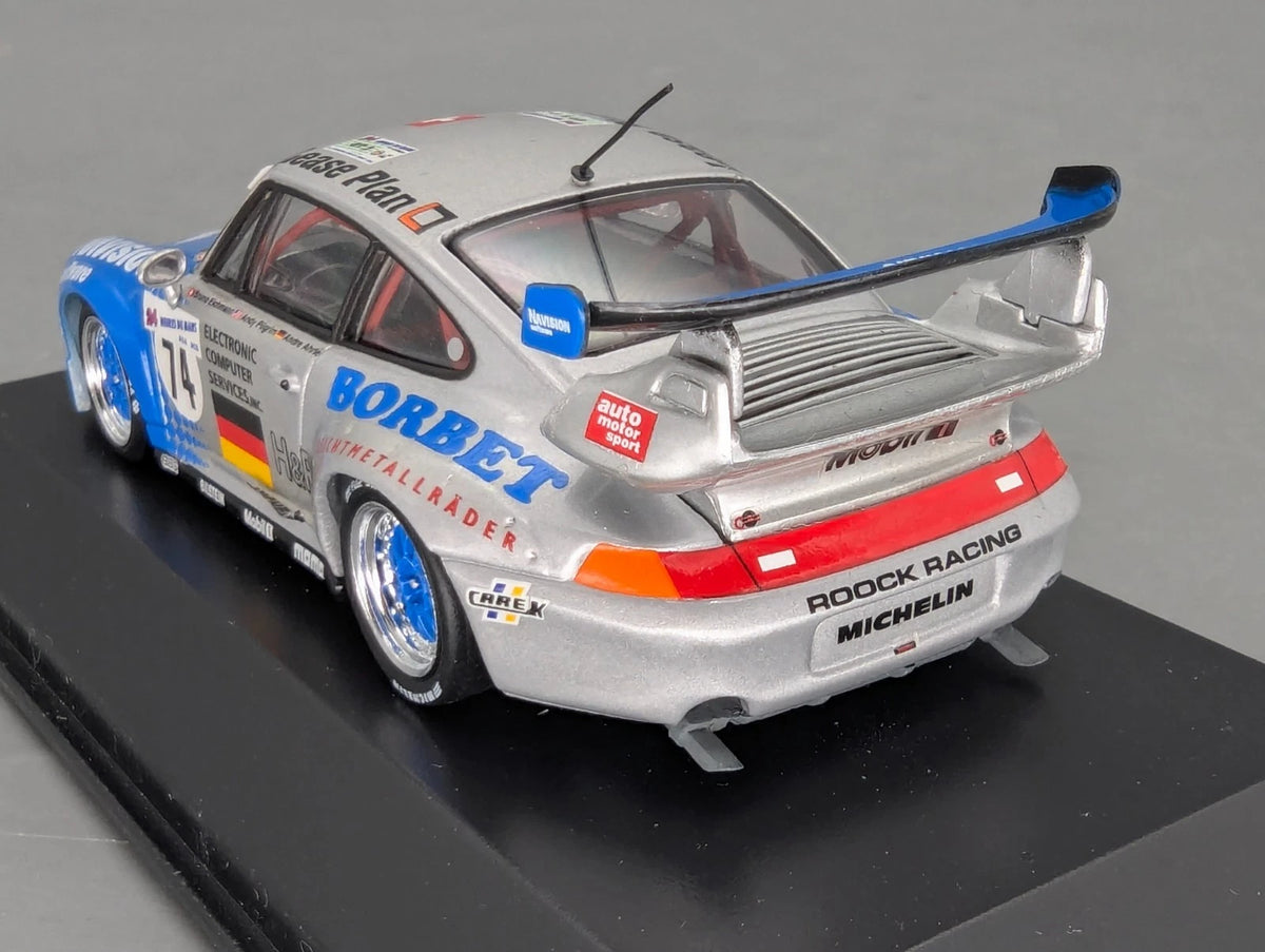 Modellautos 1:43 Minichamps Porsche 911 GT2 24h Le Mans 1997 #74 neutrale OVP