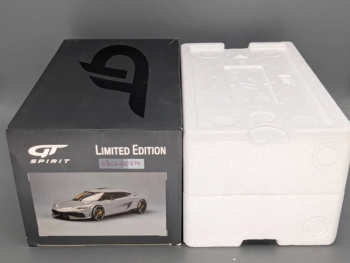 Modellautos 1:18 GT Spirit GT374 KGG Königsegg Gemera Grau mit OVP