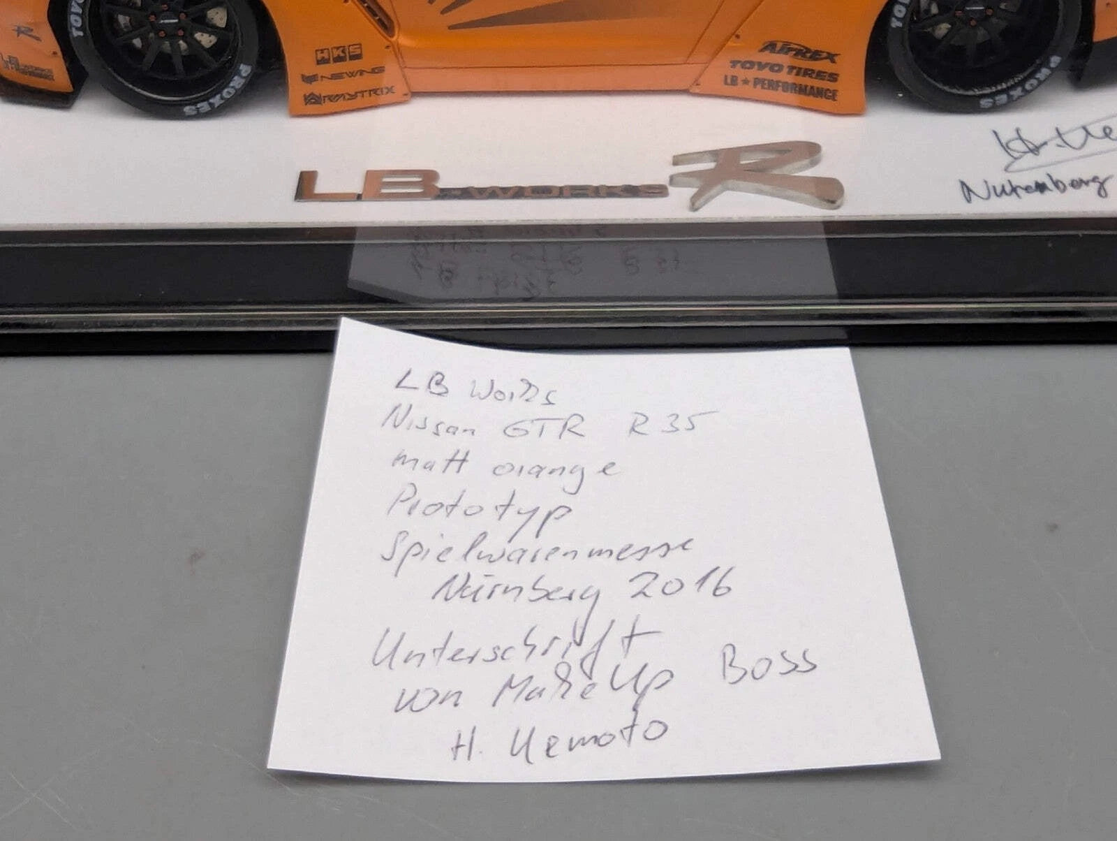 Modellautos 1:18 MakeUp Eidolon Nissan GTR R35 Prototyp 00/50 OVP