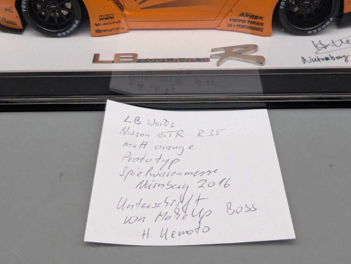 Modellautos 1:18 MakeUp Eidolon Nissan GTR R35 Prototyp 00/50 OVP