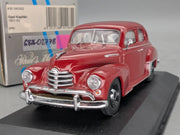 Modellautos 1:43 Minichamps Opel Kapitän 1951 Rot mit OVP