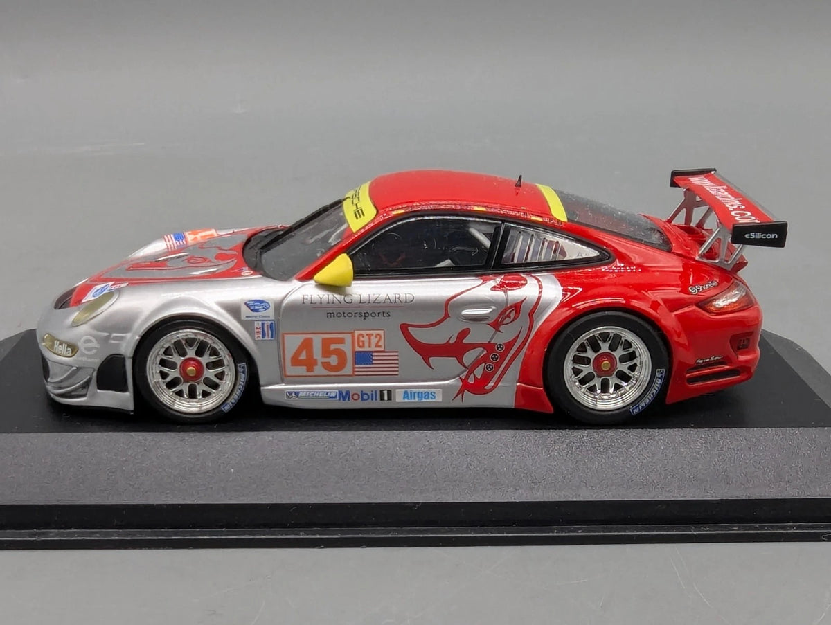 Modellautos 1:43 Minichamps Porsche 911 997 GT3 RSR WINNER Sebring 2008 #45 OVP