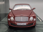 Modellautos 1:43 Minichamps Bentley Mulsanne 2010 Rot Red Metallic mit OVP