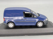 Modellautos 1:43 Minichamps Volkswagen VW Caddy Dunkelblau mit Dealer OVP
