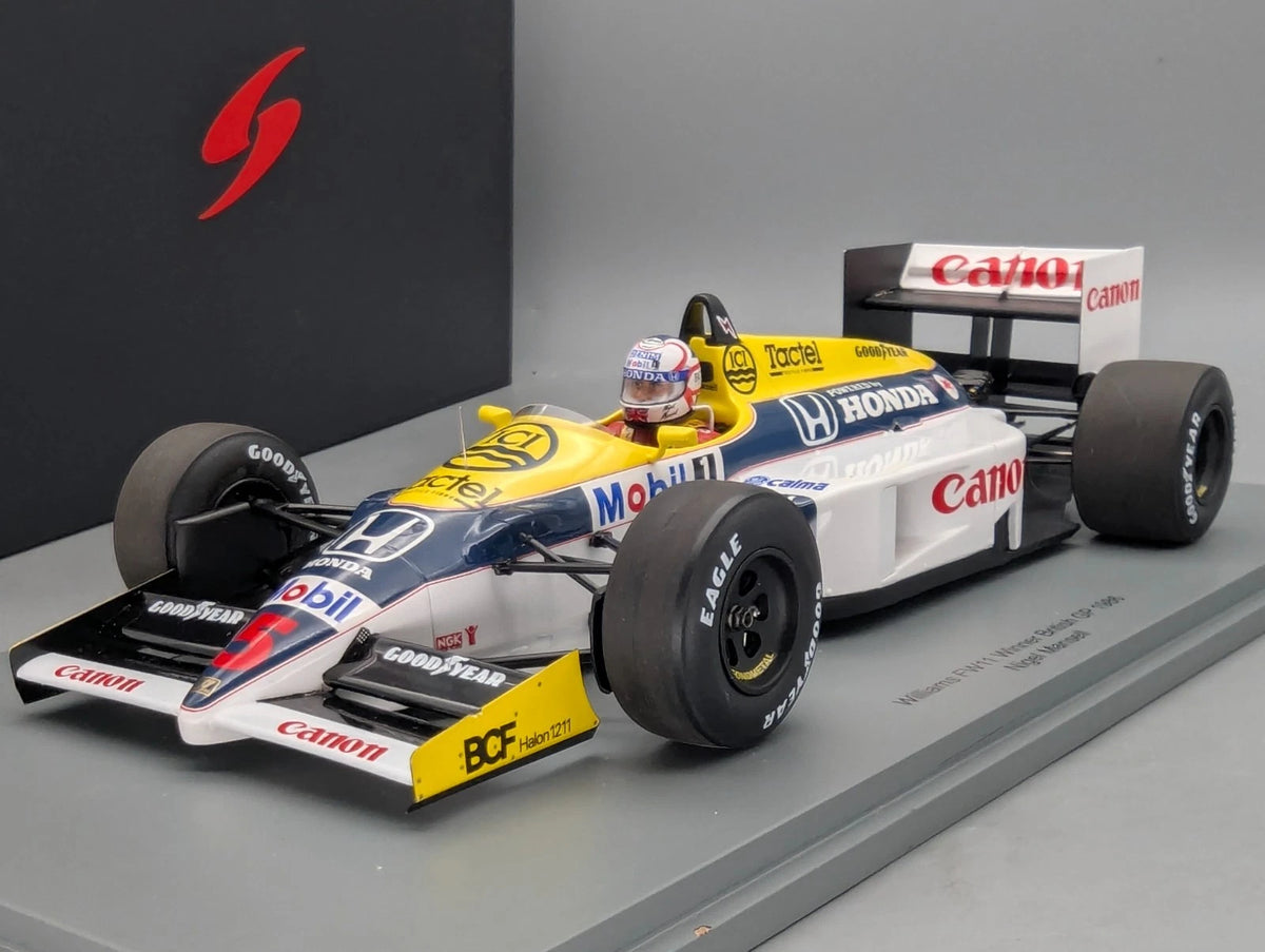 Modellautos 1:18 Spark Williams FW11 WINNER British GP 1986 #5 Nigel Mansell OVP