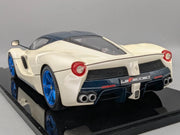 Modellautos 1:12 BBR Ferrari LaFerrari Fuli White / Blue Carbon Ltd 07/10 OVP