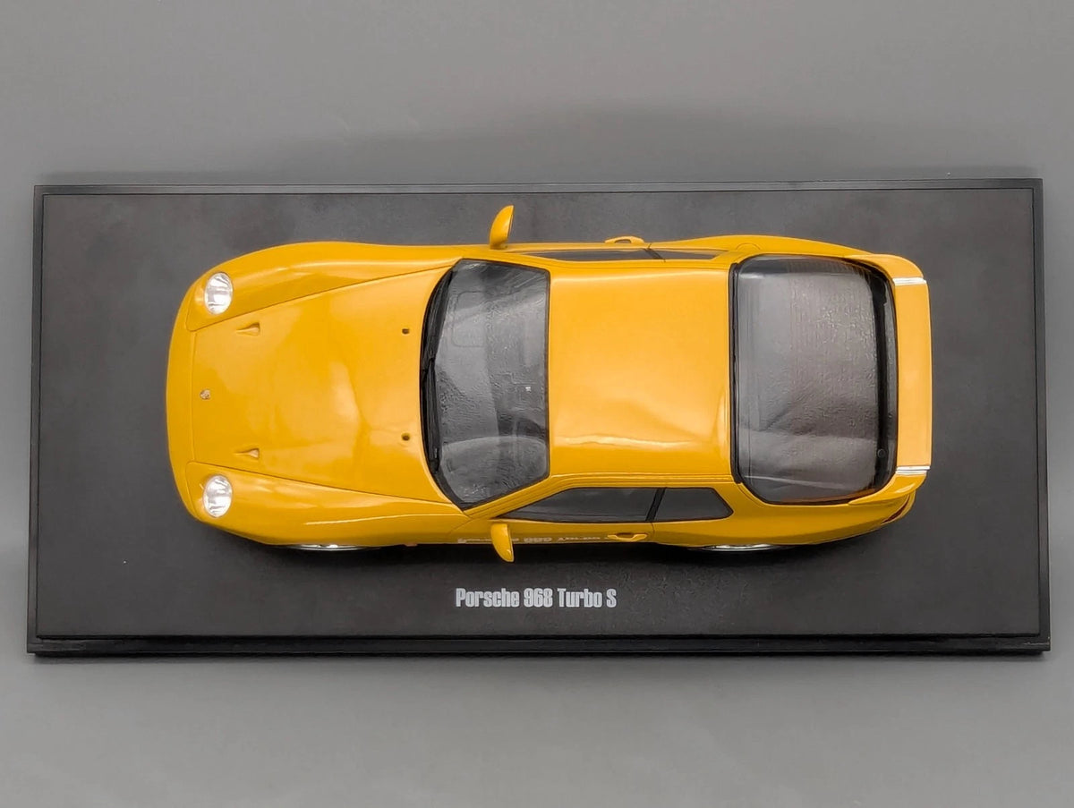 Modellautos 1:18 GT Spirit GT947 Porsche 968 Turbo S Gelb mit OVP