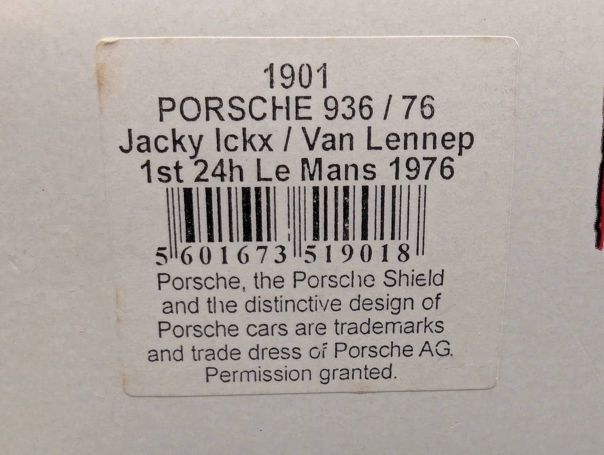 Modellautos 1:43 Trofeu Porsche 936 WINNER 24h Le Mans 1976 #20 Ickx Lennep OVP