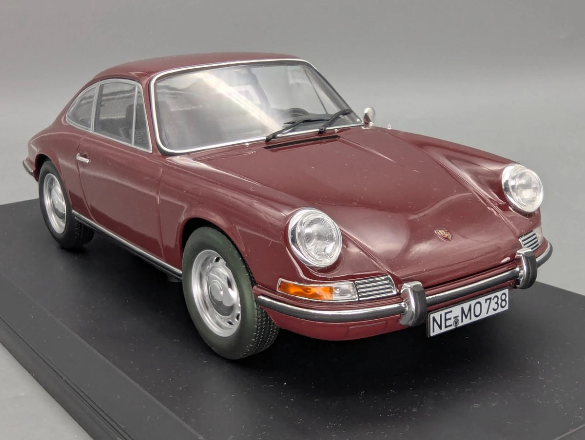 Modellautos 1:18 Norev Porsche 911 T 1969 Dark Red mit OVP