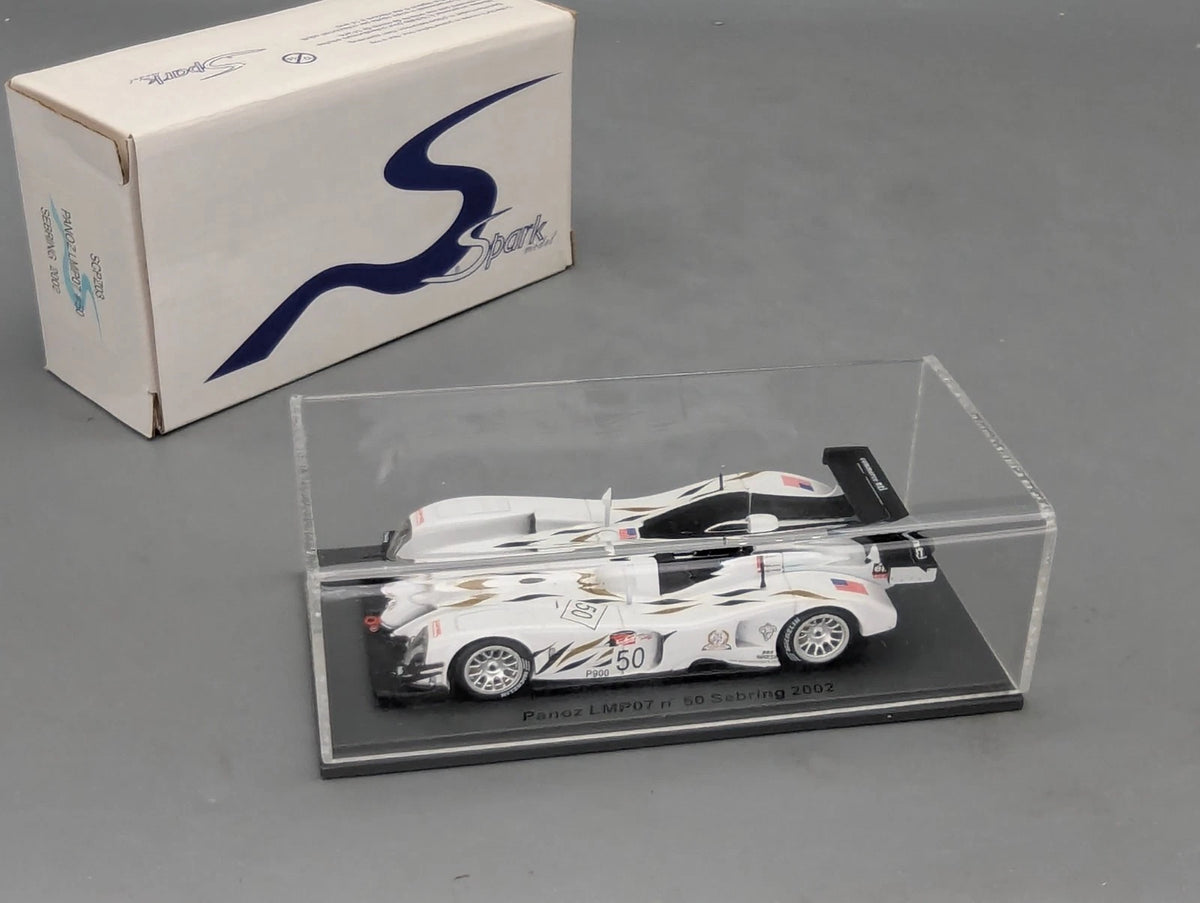 Modellautos 1:43 Spark Panoz LMP07 Sebring 2002 #50 mit OVP