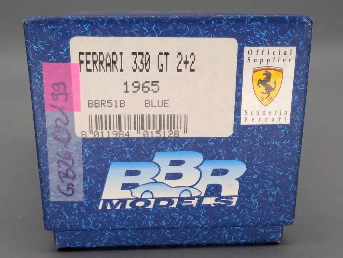 Modellautos 1:43 BBR Ferrari 330 GT 2+2 1965 Blue mit OVP