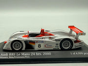 Modellautos 1:43 Minichamps Audi R8S Winner Le Mans 24h 2000 #8 mit OVP