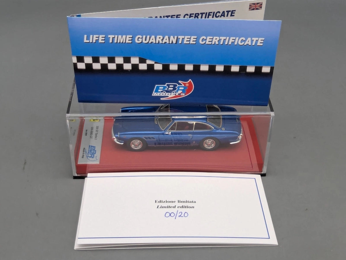 Modellautos 1:43 BBR Ferrari 330 GT Serie 2 S/N 8363GT VORSERIENMODELL 00/20 OVP