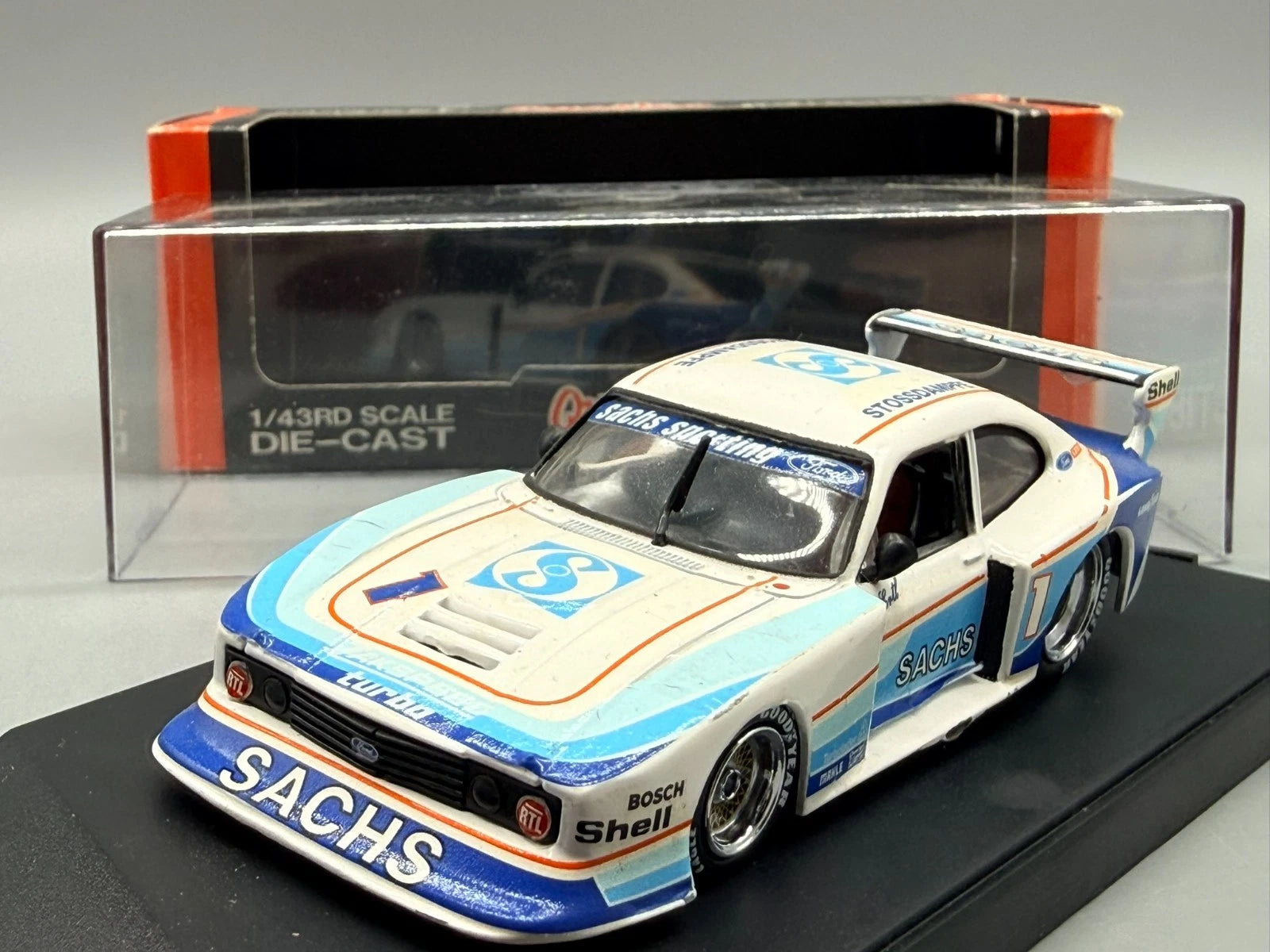 Modellautos 1:43 Quartzo Ford Capri Turbo Zakspeed #1 mit OVP