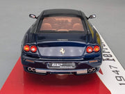 Modellautos 1:43 BBR Ferrari 612 Scaglietti Sessanta 2007 Blau und Grau mit OVP