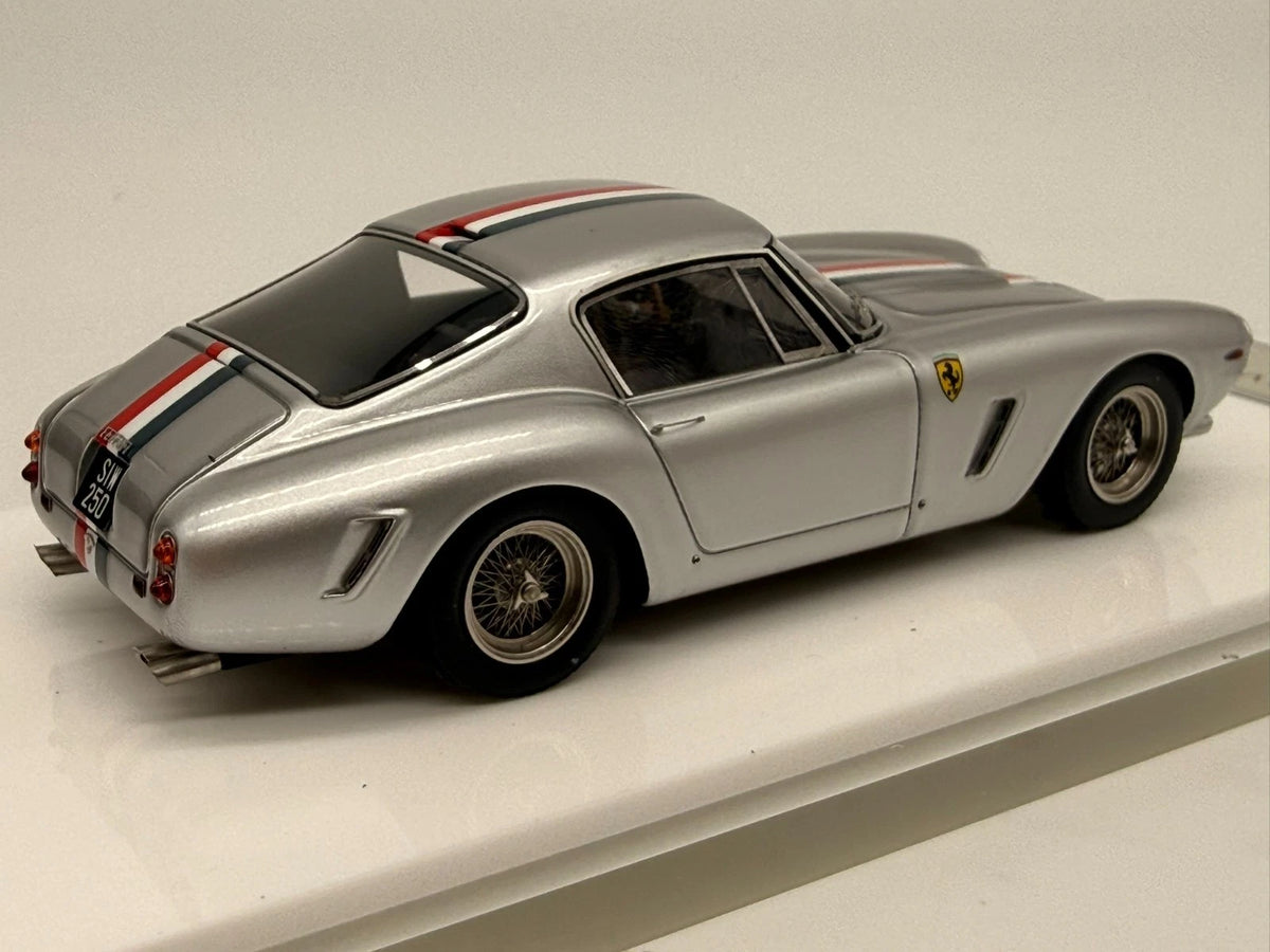 Modellautos 1:43 DMH Ferrari 250 SWB 1959 Silver flag version limitiert 4/10+OVP