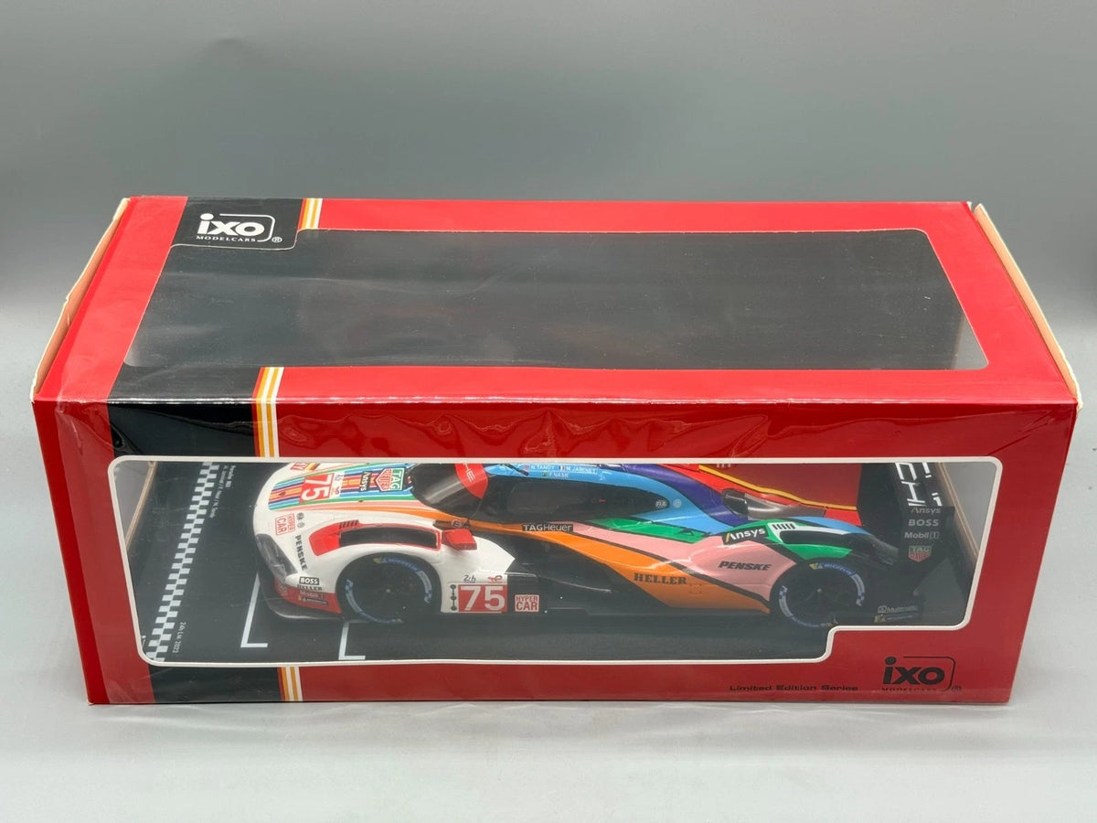 Modellautos 1:18 Ixo Porsche 963 24h LM 2023 #75 mit OVP