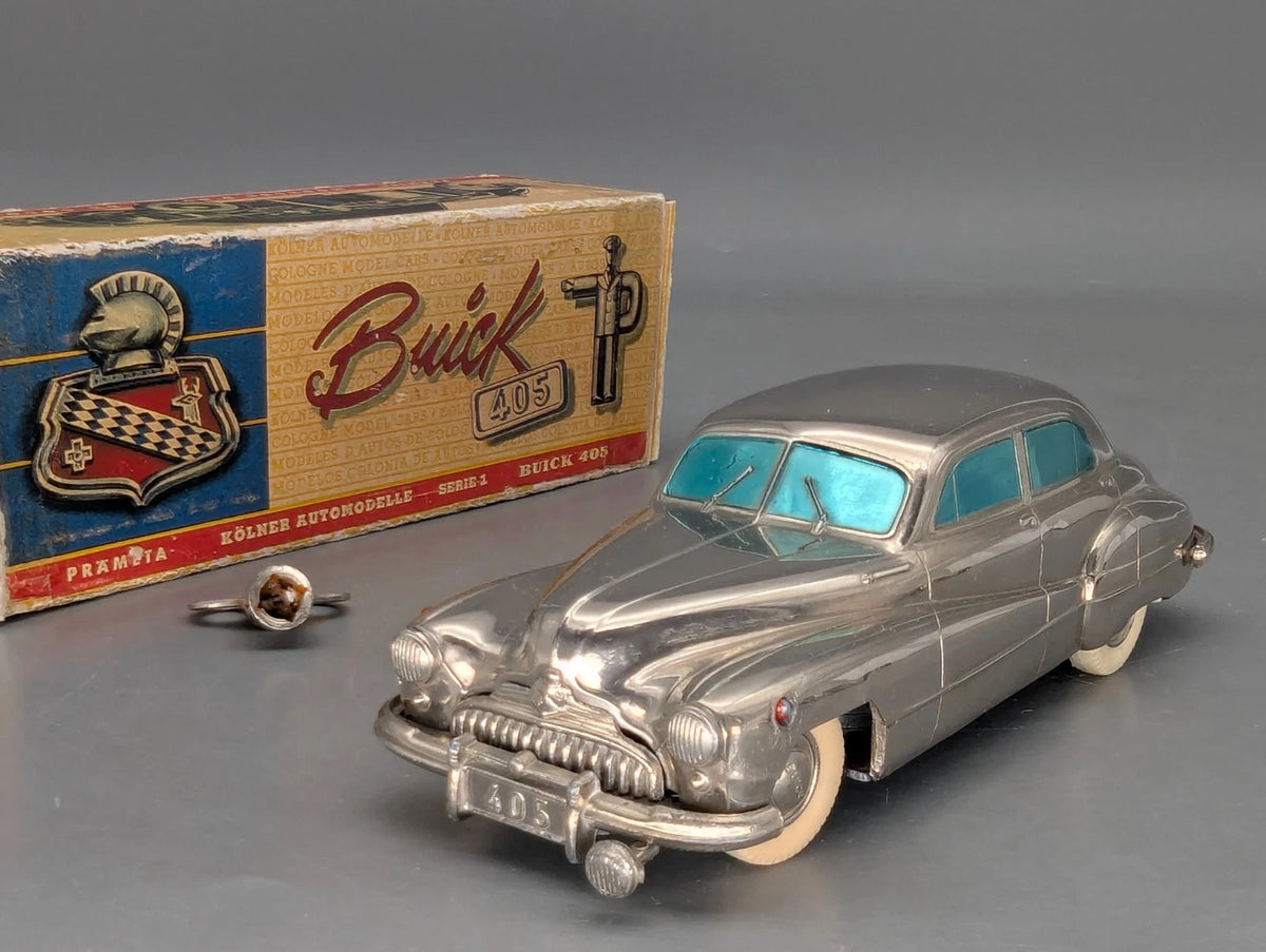 Modellautos ca. 1:43  Prämeta Köln Buick 405 Chrom mit Schlüssel und OVP