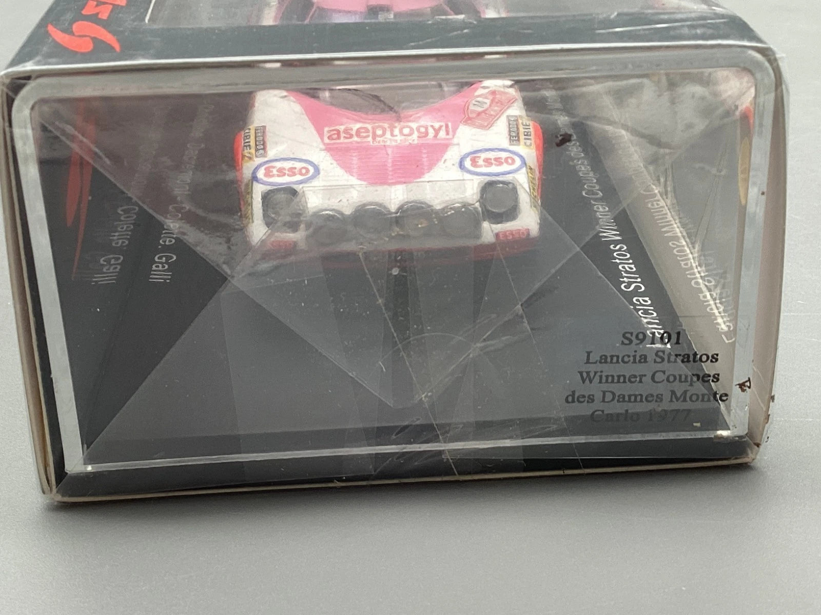 Modellautos 1:43 Spark Lancia Stratos Coupes des Dames Monte Carlo 1977 #14 OVP